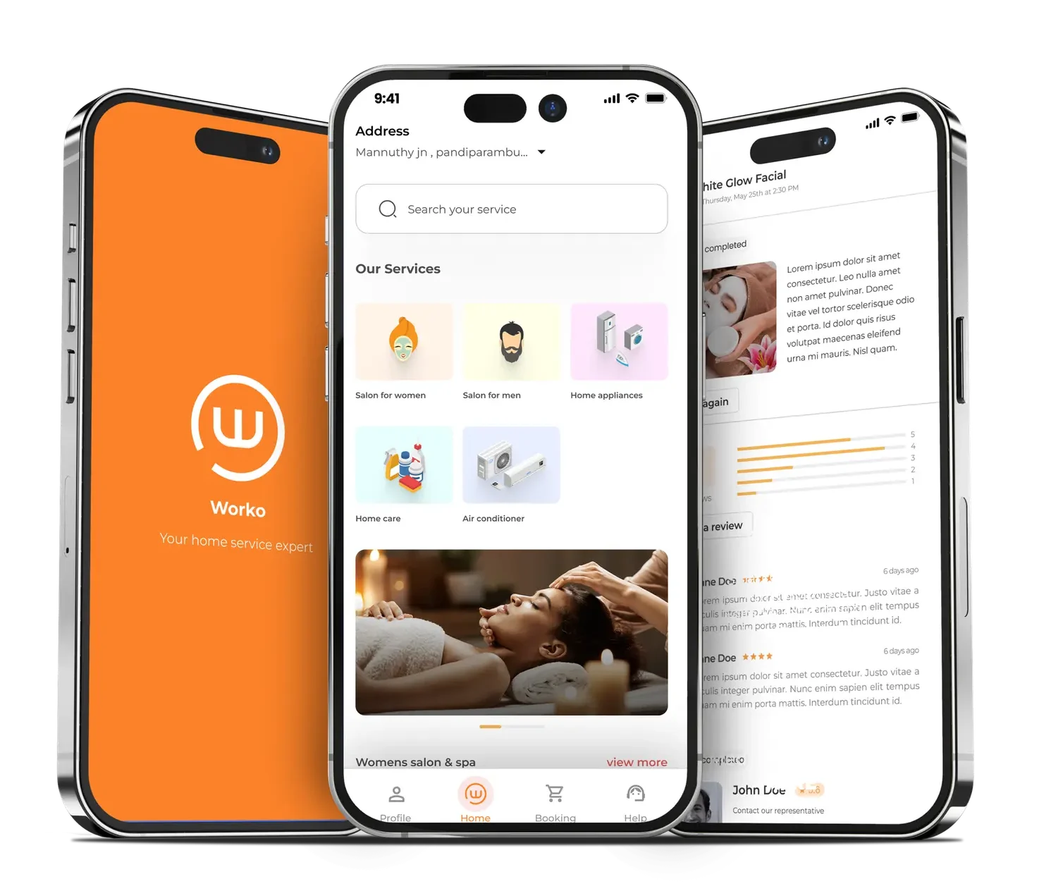 worko home services app